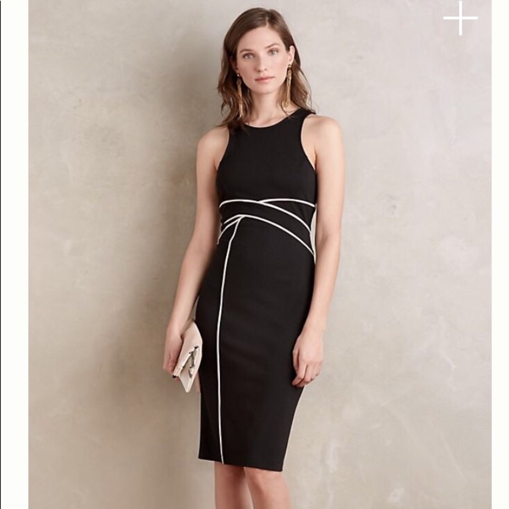 Anthropologie Maeve Cavatina Sheath Dress